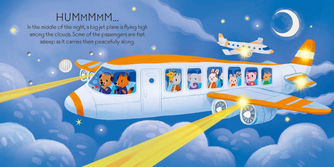 Resigilat - Carte pentru copii, Usborne, Lights and Sounds Planes and Helicopters, 1+ ani