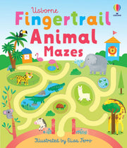Fingertrail - Animal Mazes, Usborne, + 2 ani