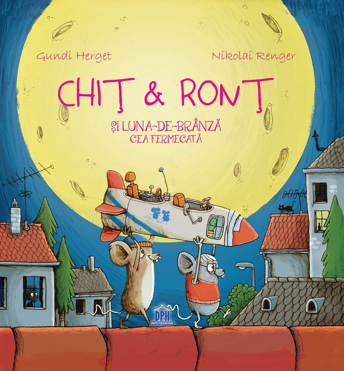 Carti copii - Chit & Ront si Luna-de-branza cea fermecata
