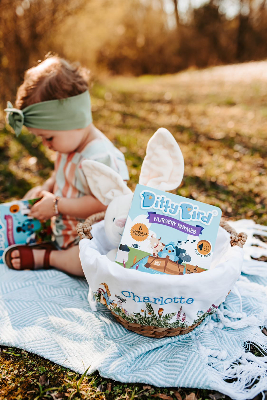 Carte pentru copii, Ditty Bird, Nursery Rhymes, 6+ luni