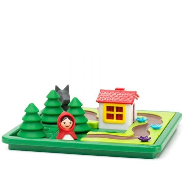 Smart Games - Little Red Riding Hood - Deluxe, joc de logica cu 48 de provocari, 4+ ani