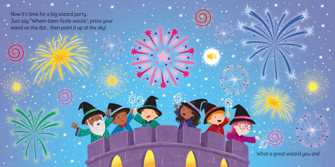Carte pentru copii, Usborne, Wizard Magic, 3+ ani
