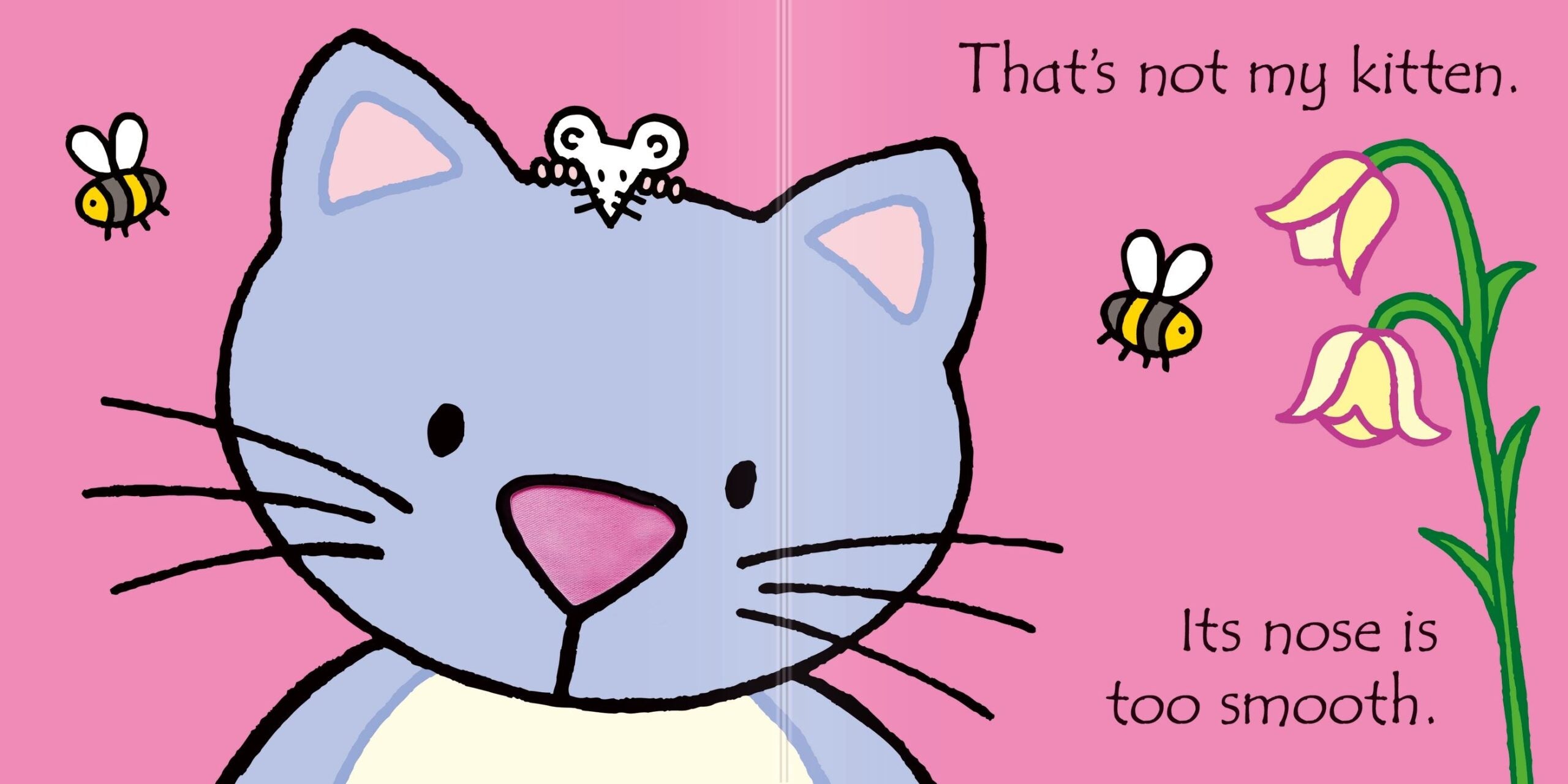 Carte pentru copii, Usborne, That's not my kitten..., 3+ luni
