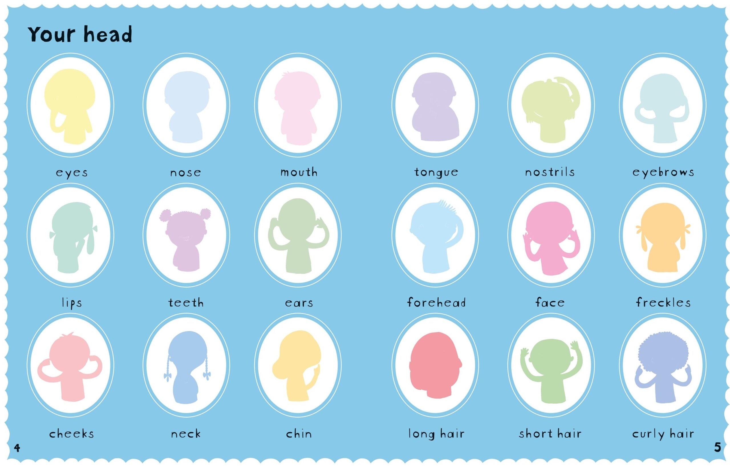 Carte pentru copii, Usborne, First Sticker Book Your Body, 3+ ani