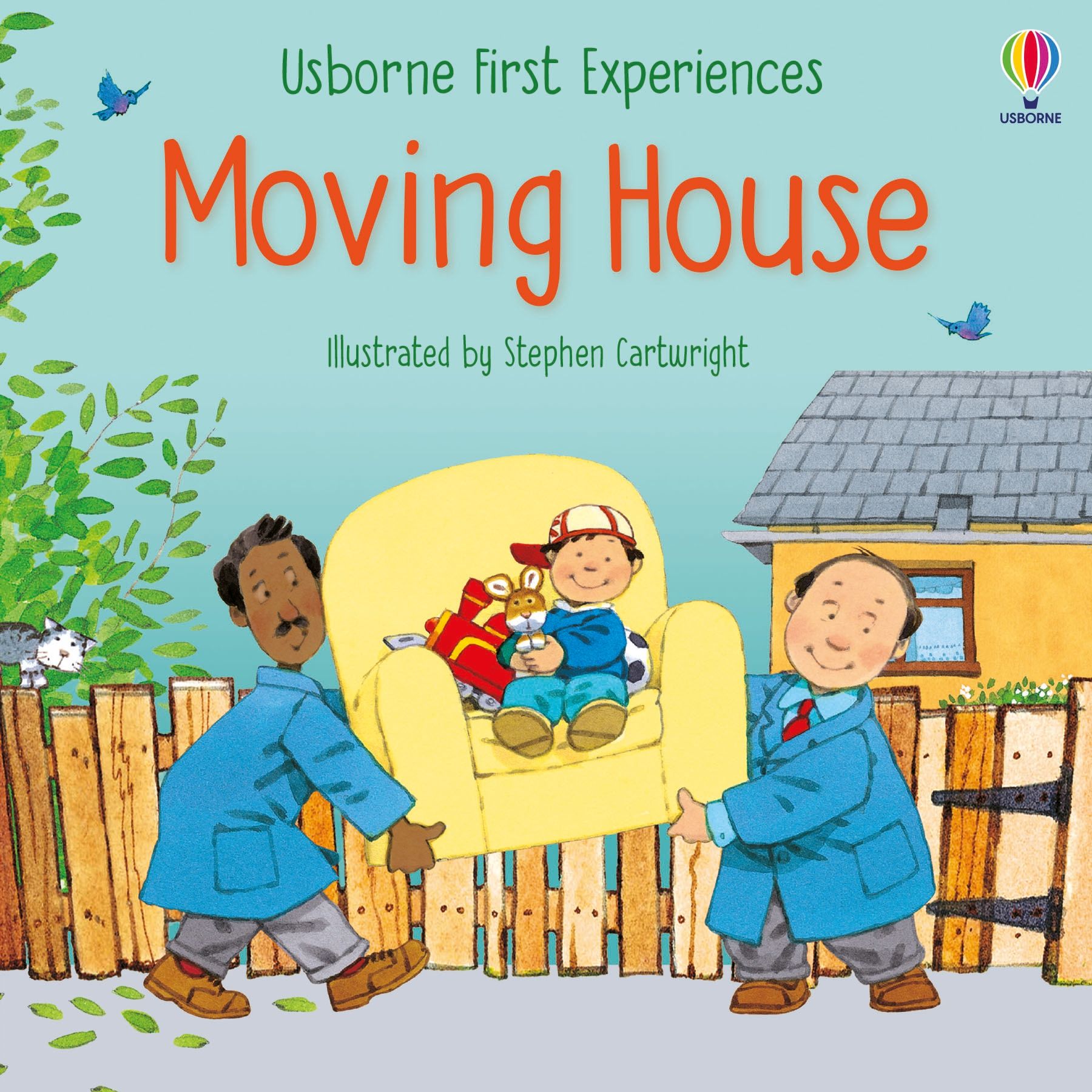 Carte pentru copii, Usborne, First Experiences Moving House, 2+ ani
