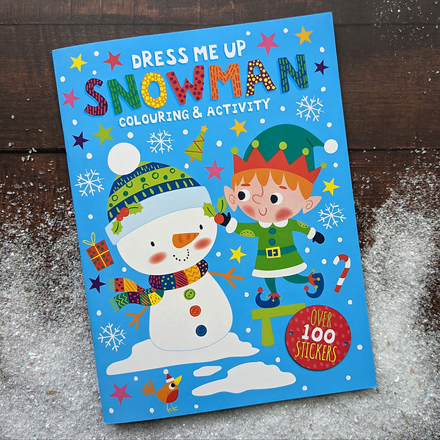 Carte cu clapete, North Parade, XMAS DRESS ME UP - SNOWMAN, 1+ an