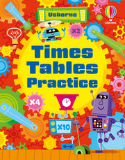 Carte pentru copii, Usborne, Times Tables Practice, 6+ ani