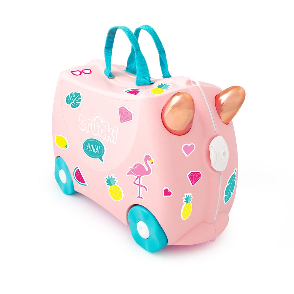 Valiza TRUNKI Flossi the Flamingo