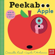 Carte senzoriala pentru bebelusi - Peekaboo Apple, Nosy Crow, + 6 luni