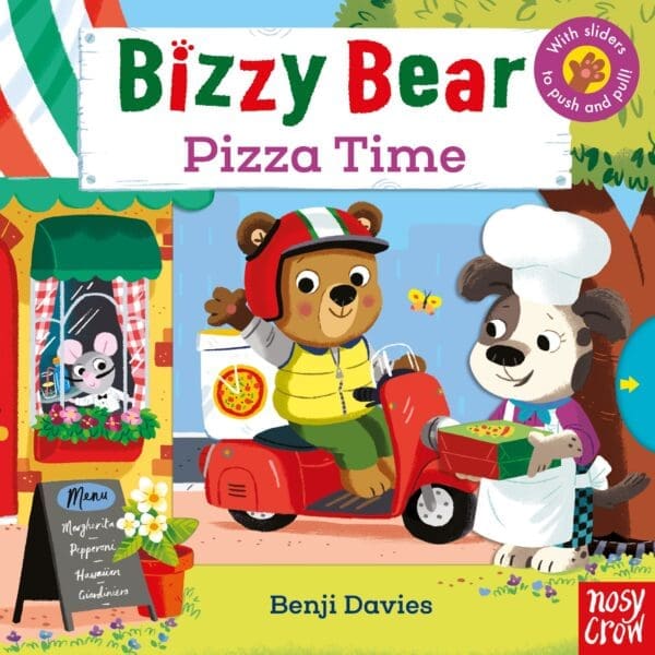 Carte cu activitati pentru copii mici - Bizzy Bear: Pizza Time, Nosy Crow, + 1 an