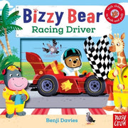 Carte cu activitati pentru copii mici - Bizzy Bear: Racing Driver, Nosy Crow, + 1 an