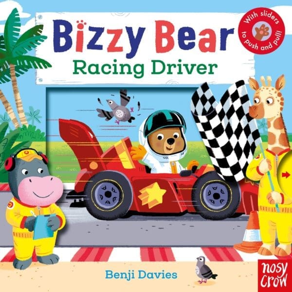 Carte cu activitati pentru copii mici - Bizzy Bear: Racing Driver, Nosy Crow, + 1 an