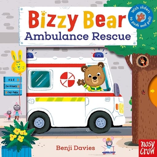 Carte cu activitati pentru copii mici - Bizzy Bear: Ambulance Rescue, Nosy Crow, + 1 an