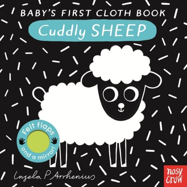 Carte din material textil pentru bebelusi - Baby's First Cloth Book: Cuddly Sheep, Nosy Crow, + 6 luni
