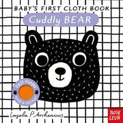 Carte din material textil pentru bebelusi - Baby's First Cloth Book: Cuddly Bear, Nosy Crow, + 6 luni
