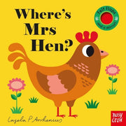 Carte cu clapete pentru bebelusi - Where's Mrs Hen?, Nosy Crow, + 6 luni