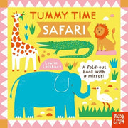 Carte senzoriala pentru bebelusi - Tummy Time: Safari, Nosy Crow, + 0 luni