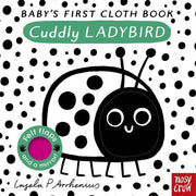 Carte din material textil pentru bebelusi - Baby's First Cloth Book: Cuddly Ladybird, Nosy Crow, + 6 luni
