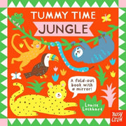 Carte senzoriala pentru bebelusi - Tummy Time: Jungle, Nosy Crow, + 0 luni
