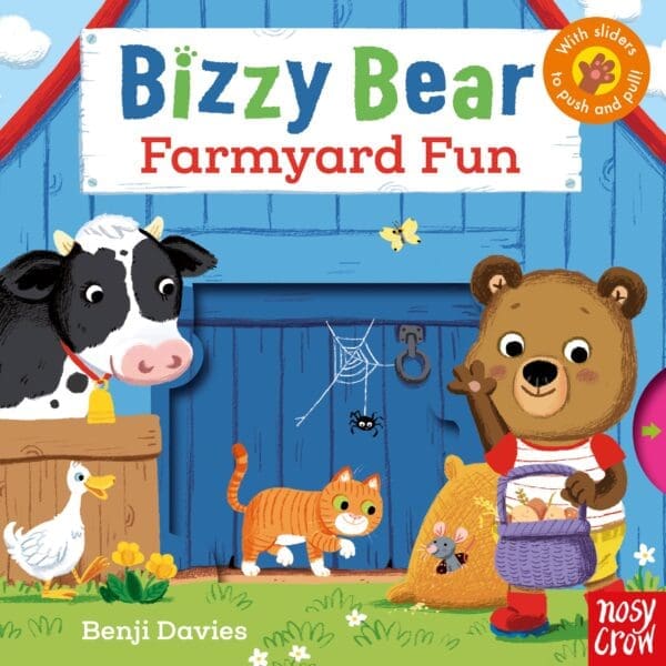 Carte cu activitati pentru copii mici - Bizzy Bear: Farmyard Fun, Nosy Crow, + 1 an
