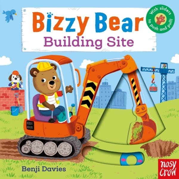 Carte cu activitati pentru copii mici - Bizzy Bear: Building Site, Nosy Crow, + 1 an