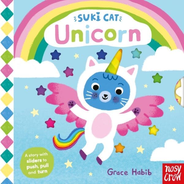 Carte cu activitati pentru copii mici - Suki Cat: Unicorn, Nosy Crow, + 1 an