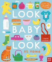 Carte senzoriala pentru bebelusi - Look, Baby, Look! At Home, Nosy Crow, + 0 luni