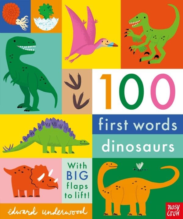 Carte pentru bebelusi pentru copii mici - 100 First Words, Nosy Crow, + 1 an