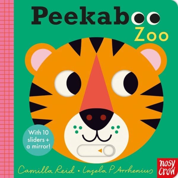 Carte senzoriala pentru bebelusi - Peekaboo Zoo, Nosy Crow, + 6 luni