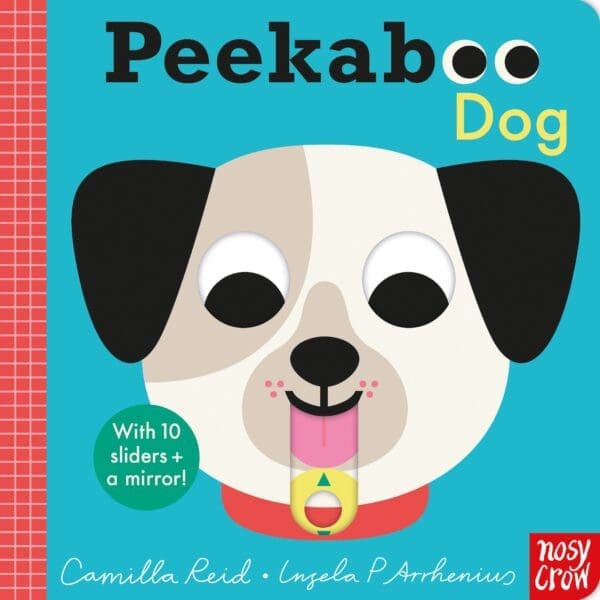 Carte senzoriala pentru bebelusi - Peekaboo Dog, Nosy Crow, + 6 luni