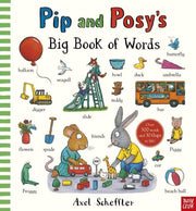 Carte educativa pentru copii mici - Pip and Posy's Big Book of Words, Nosy Crow, + 1 an