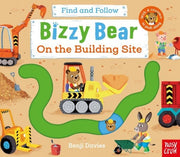 Carte cu activitati pentru copii mici - Bizzy Bear: Find and Follow On the Building Site, Nosy Crow, + 1 an