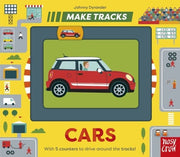 Carte senzoriala pentru copii - Make Tracks: Cars, Nosy Crow, + 2 ani