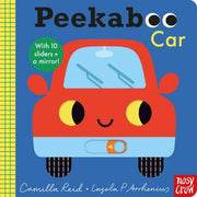 Carte senzoriala pentru bebelusi - Peekaboo Car, Nosy Crow, + 6 luni