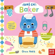 Carte cu activitati pentru copii mici - Suki Cat: Baker, Nosy Crow, + 1 an