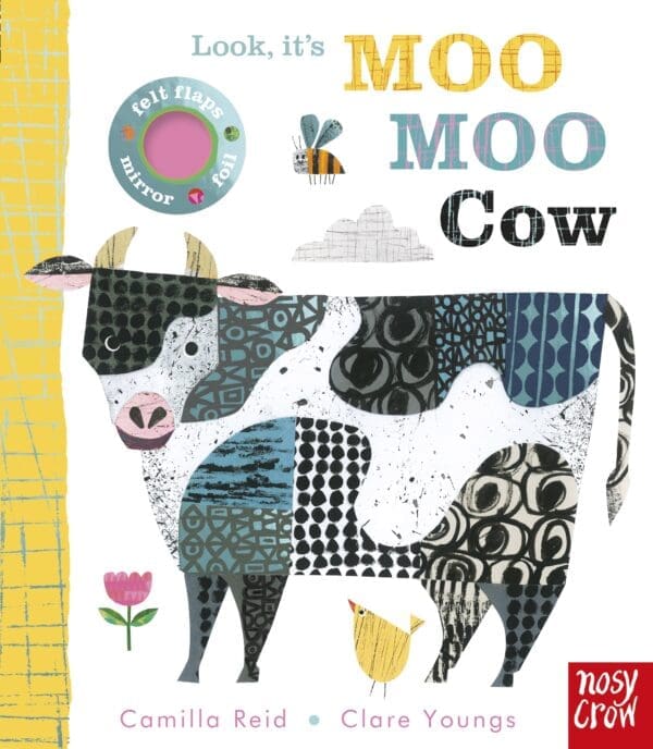 Carte senzoriala pentru bebelusi - Look, it's Moo Moo Cow, Nosy Crow, + 6 luni