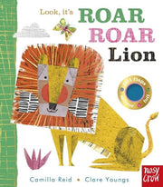 Carte senzoriala pentru bebelusi - Look, it's Roar Roar Lion, Nosy Crow, + 6 luni