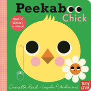 Carte senzoriala pentru bebelusi - Peekaboo Chick, Nosy Crow, + 6 luni
