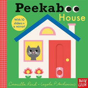 Carte senzoriala pentru bebelusi - Peekaboo House, Nosy Crow, + 6 luni