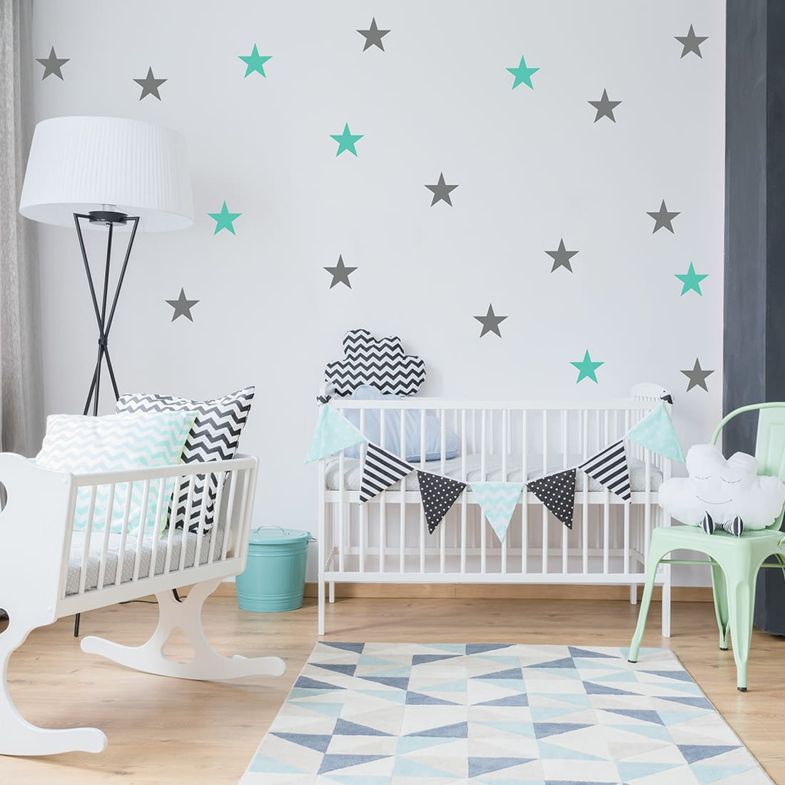 Sticker perete basic - stars