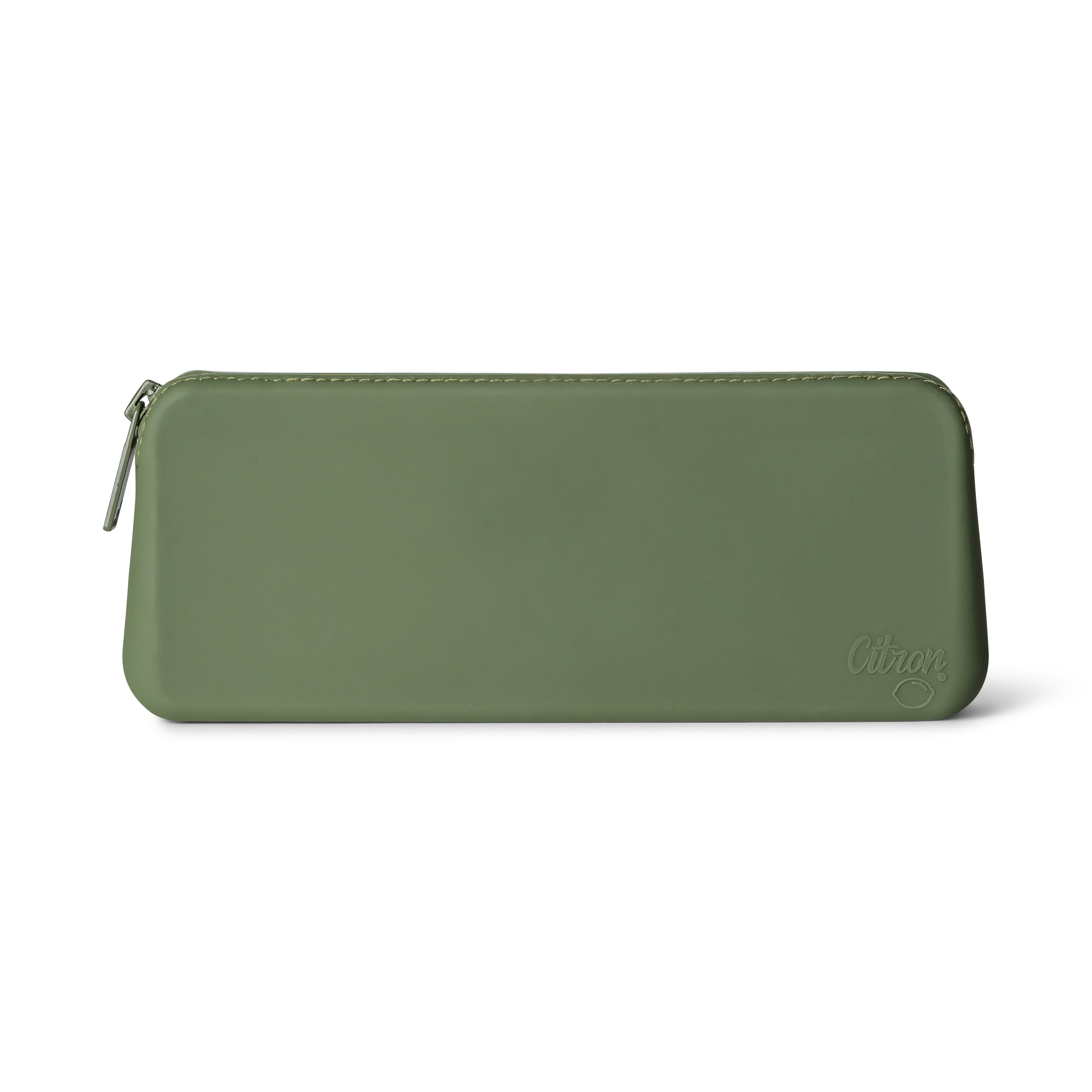 Set Tacâmuri din Inox cu Husă din Silicon cu Fermoar - Verde