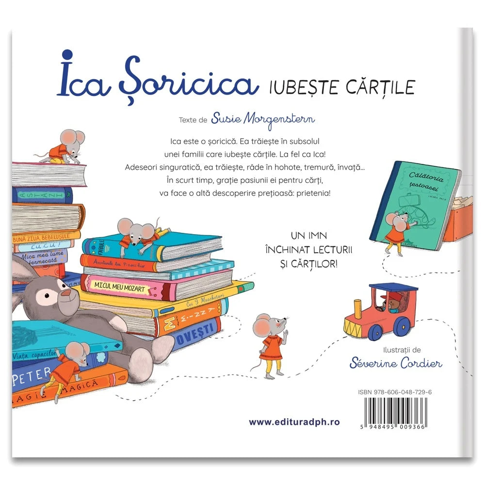 Ica Soricica iubeste cartile