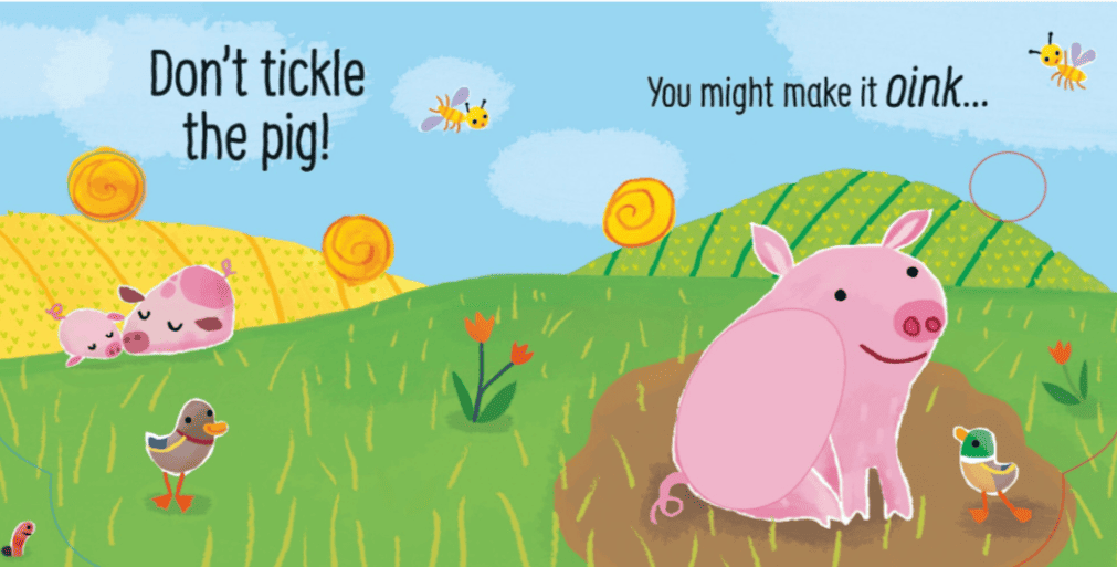 Don’t tickle the pig! – Carte senzoriala cu sunetele porcusorului