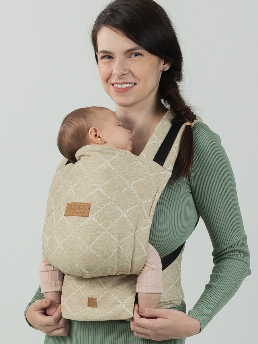 MARSUPIU ERGONOMIC ISARA QUICK FULL BUCKLE AU NATUREL