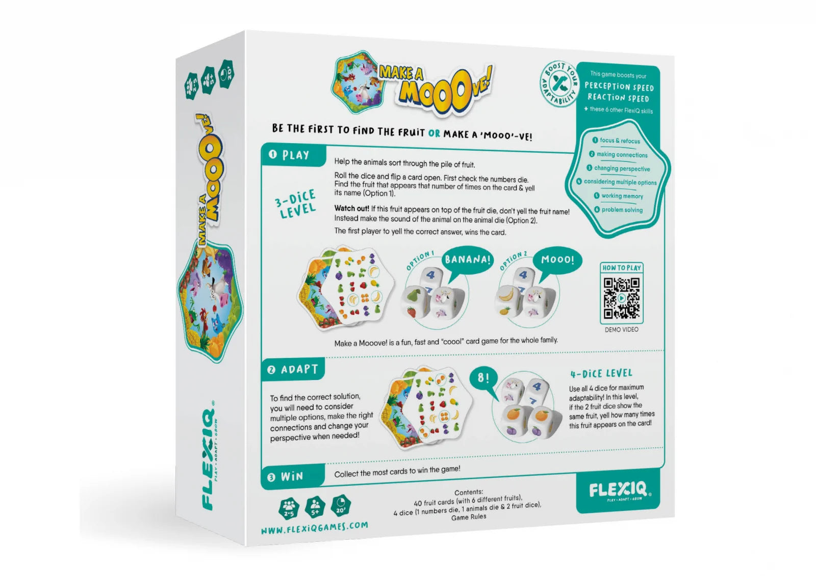 Joc de societate - Make a Mooove!, FlexiQ, 5 + ani