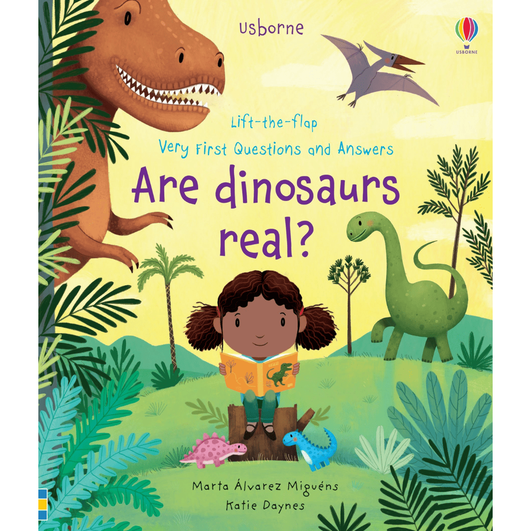 Carte pentru copii - Lift-the-flap Very First Questions and Answers: Are Dinosaurs Real?