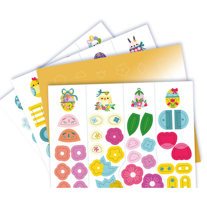 Set autocolante de Paste, My easter eggs to decorate, 3 ani+