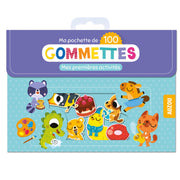 Set 100 de autocolante cu animale, Auzou, My first activities, 3 ani+