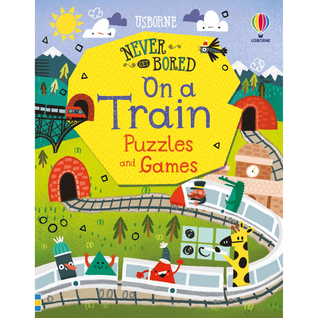 Carte pentru copii - Never Get Bored on a Train