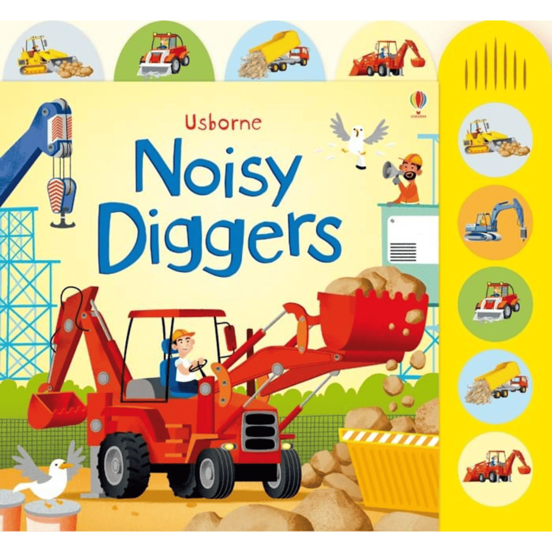 Carte cu sunete - Noisy Diggers